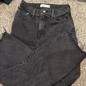 Abercrombie & Fitch Black Denim Jeans